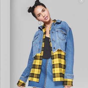 Cropped Denim Jacket